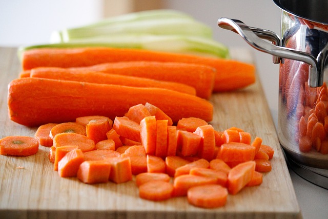 calabacin y zanahoria