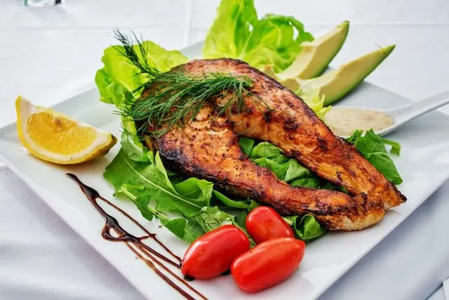 recetas freidora sin aceite - salmon