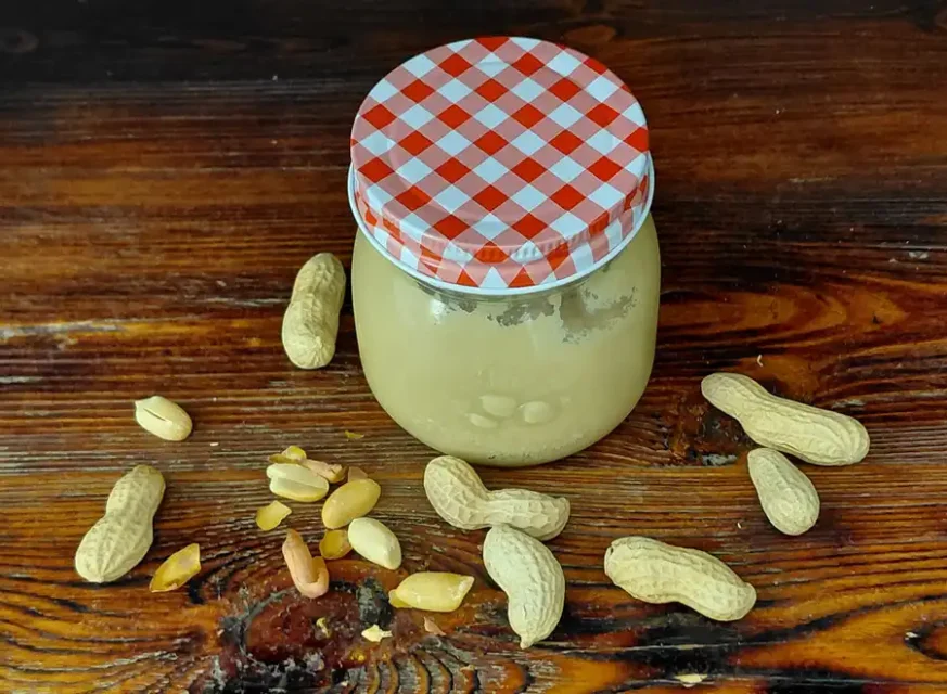 como hacer mantequilla de cacahuete